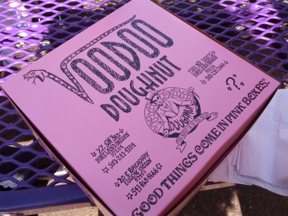 Tasty things come in big, pink boxes