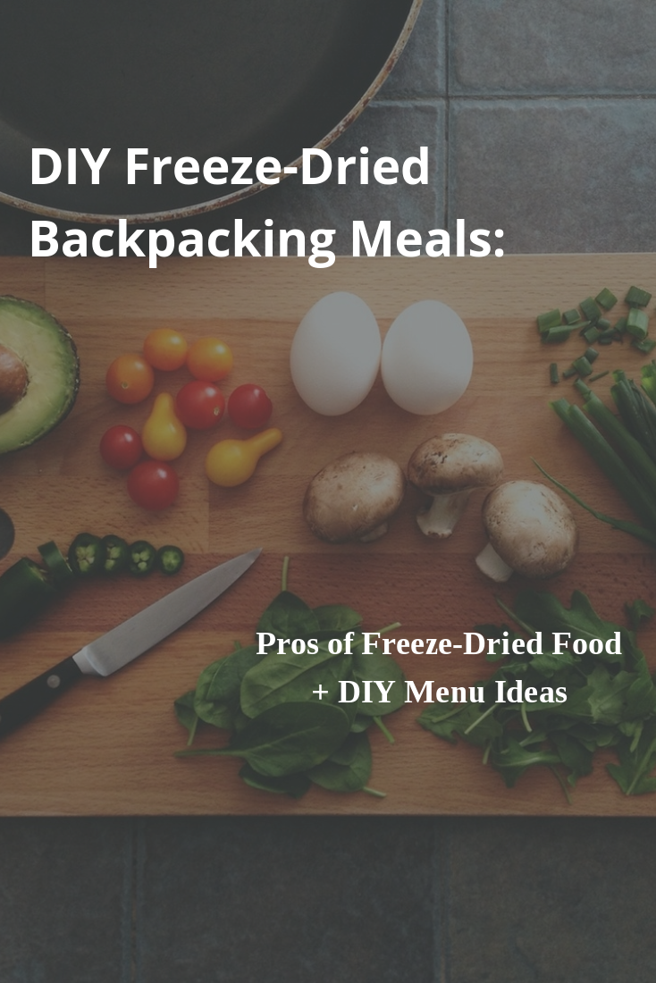 DIY Freeze-Dried Backpacking Meals: Pros & Cons of Freeze-Dried Food + DIY Menu Ideas